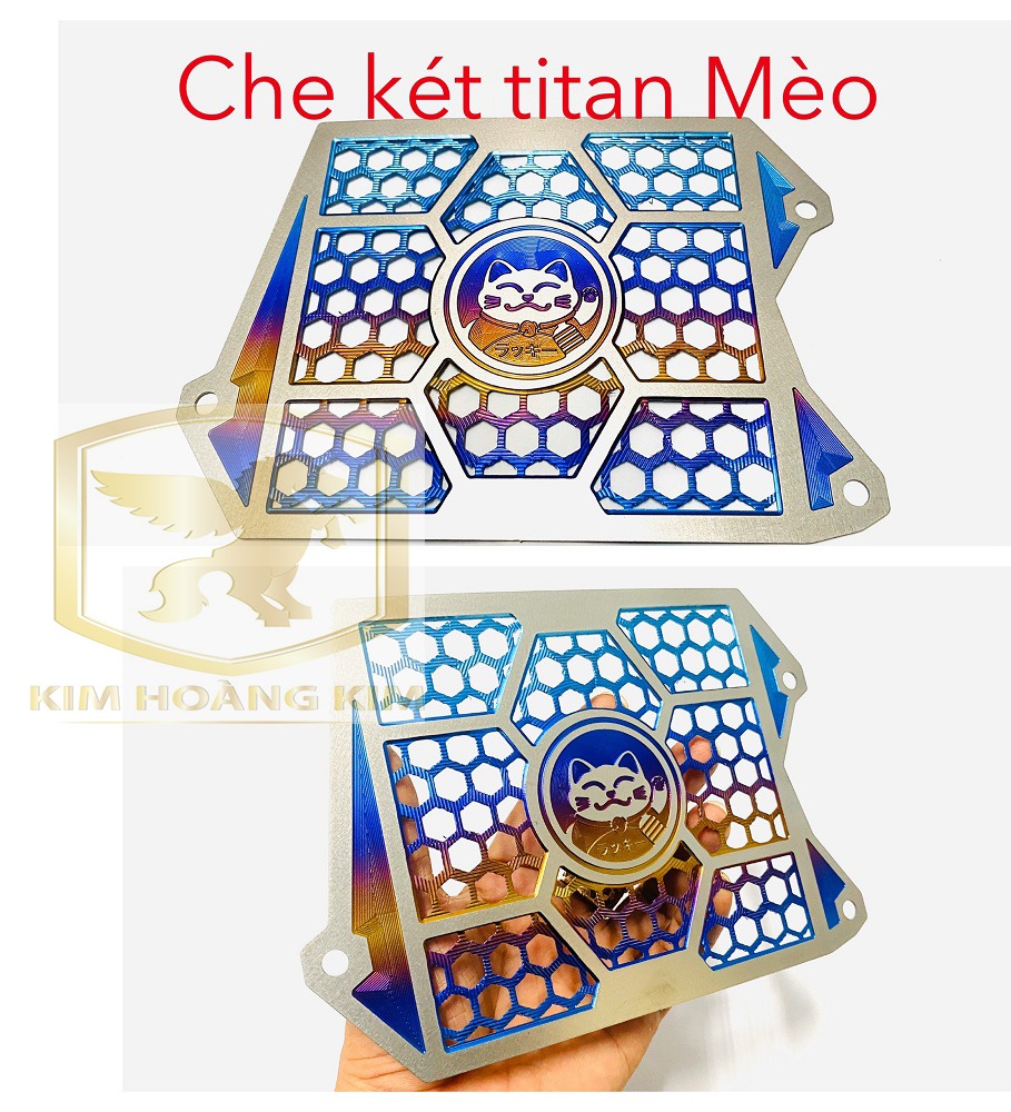 che két nước Titan Gr5 mèo may mắn gắn Vario,Airblade,SH...mẫu mới 001