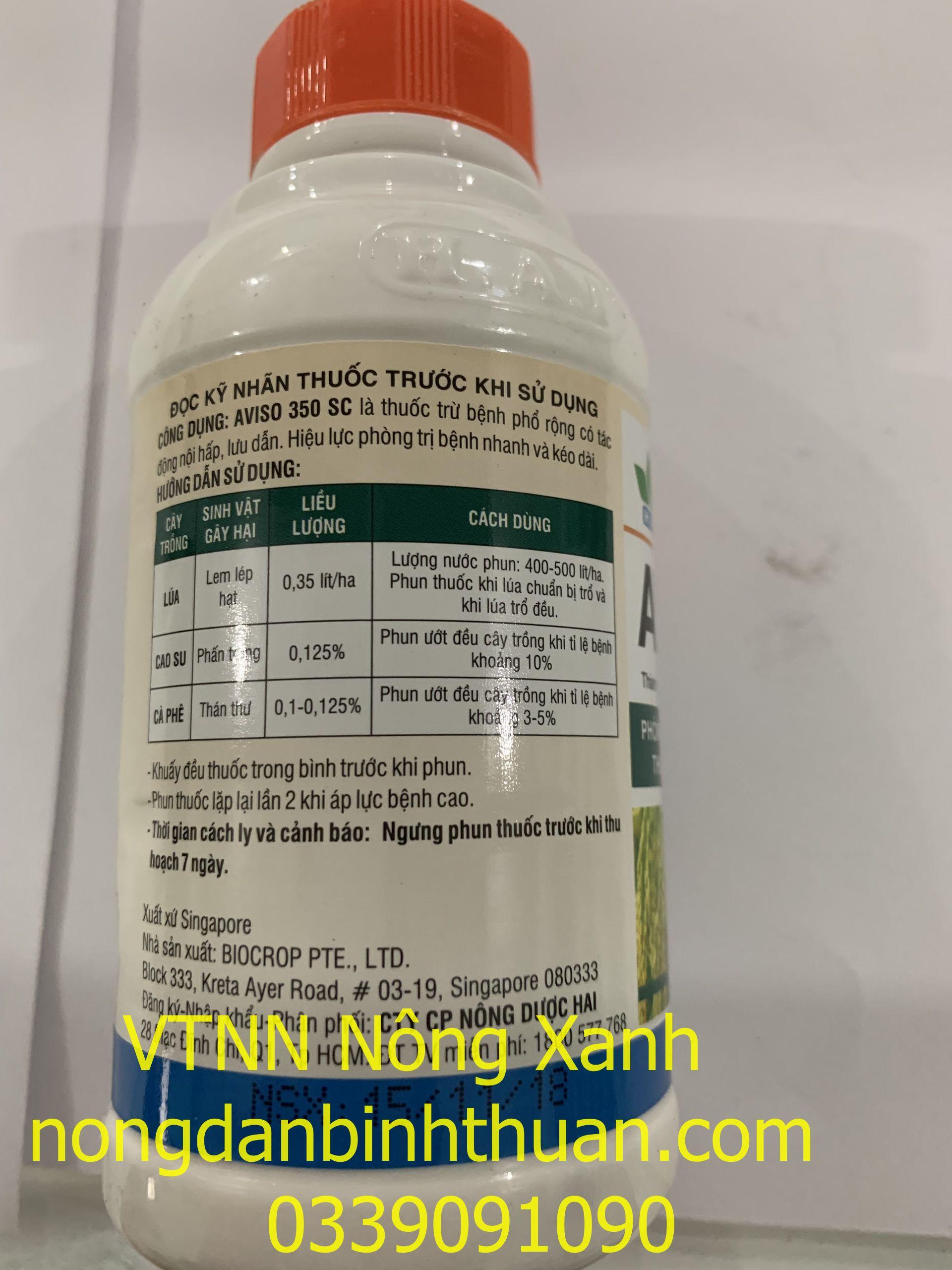 Thuốc Trừ Bệnh AVISO 350SC (Chai 250ml)