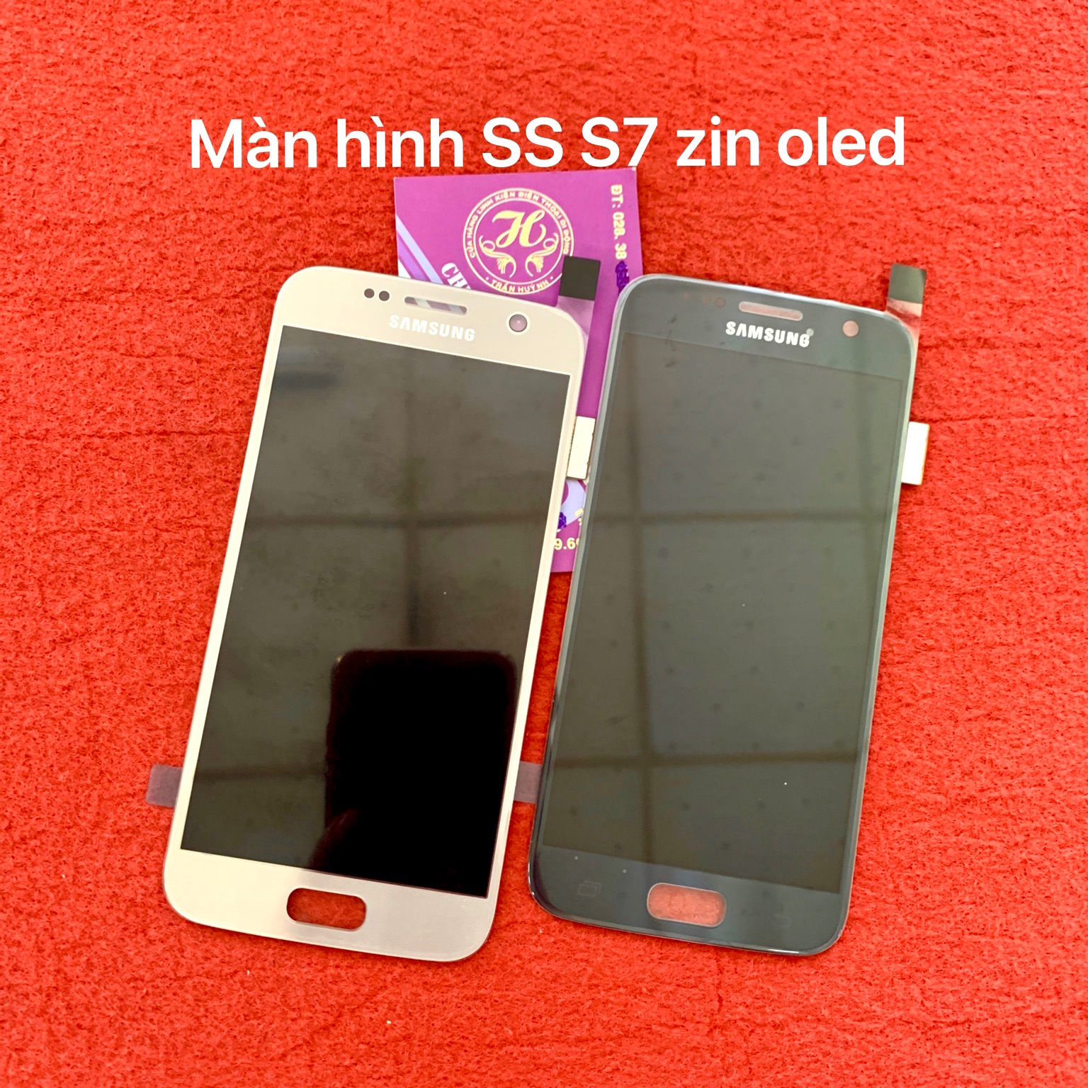 [HCM]Màn hình samsung S7 zin theo máy