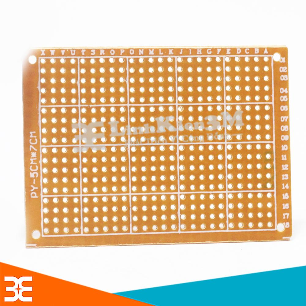 Bộ 5 Tấm Phíp Đồng Đục Lỗ 5X7cm ( Nâu )