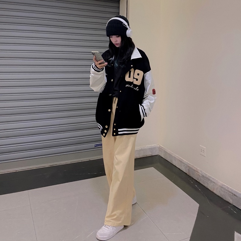 BASEBALL “09” JACKET áo khoác bóng chày
