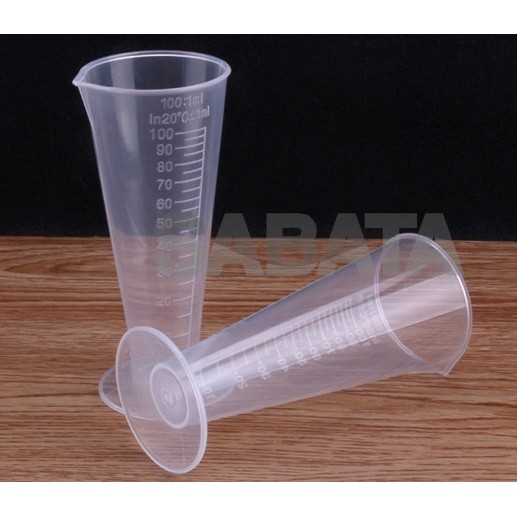 Cốc đong nhựa 100ml dạng phễu