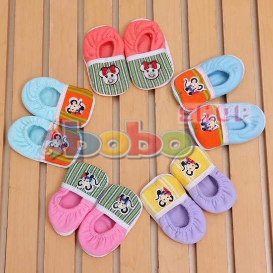 [HCM]Đôi giày vải sọc cho bé (0-12 tháng)