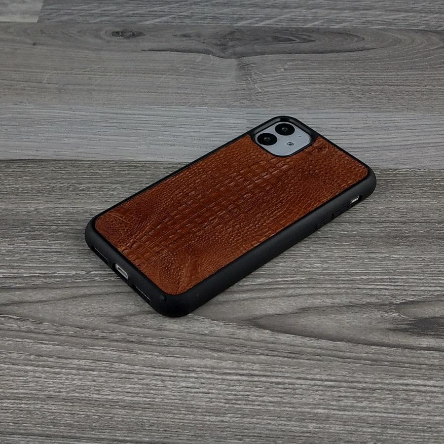Ốp Lưng Iphone 11 pro max Da Cá Sấu 100%