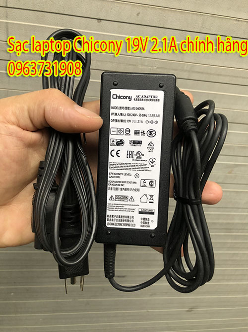 Sạc laptop Chicony 19V 2.1A