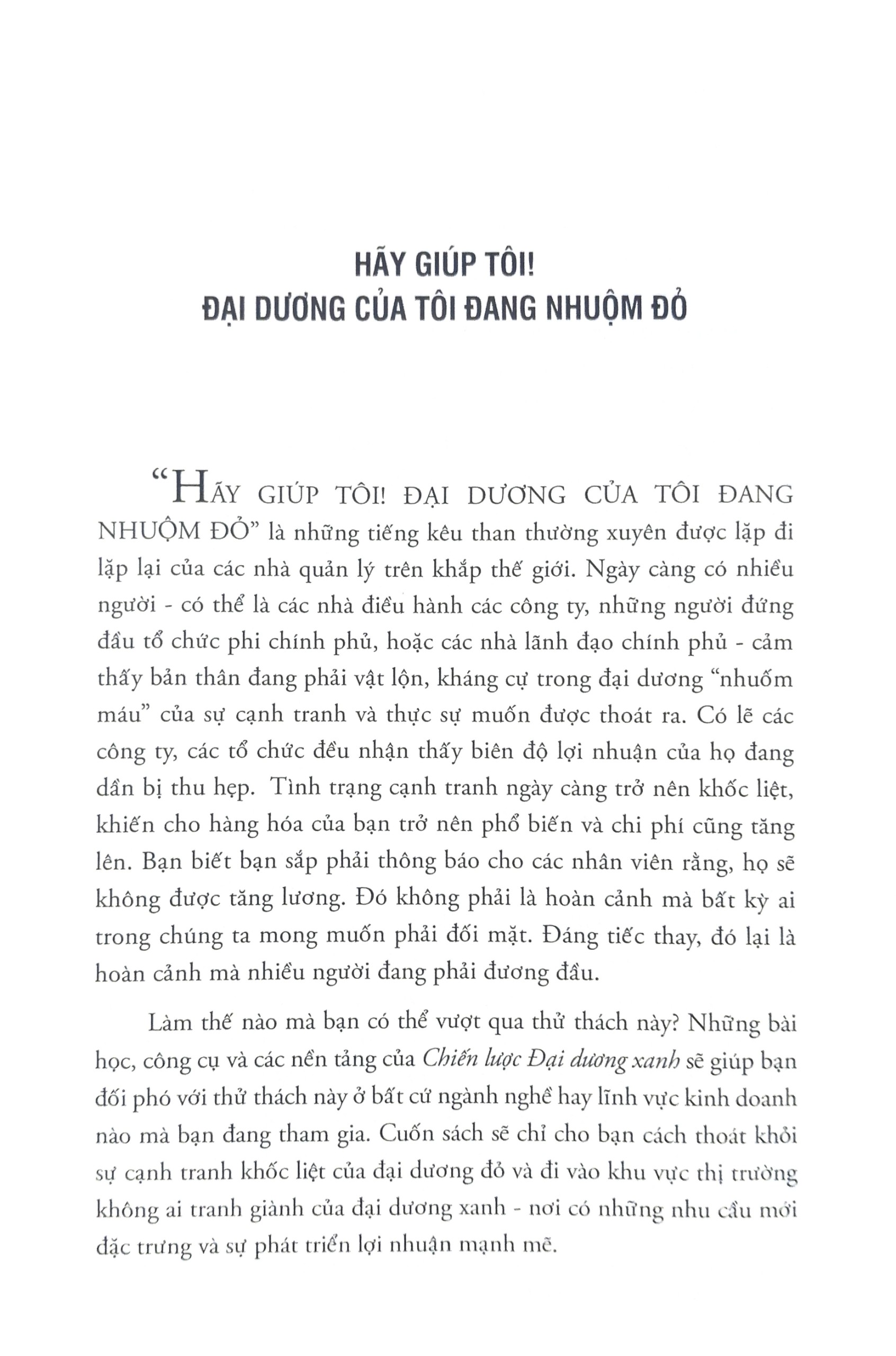 Sách - Blue Ocean Strategy - Chiến Lược Đại Dương Xanh (Bìa Cứng)