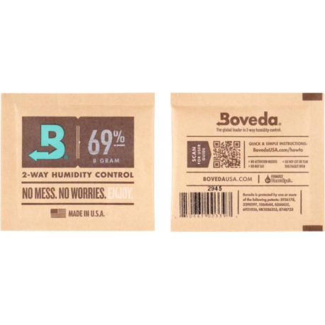 [HCM]Boveda gói giữ ẩm 2 chiều 69% 8g - 60g