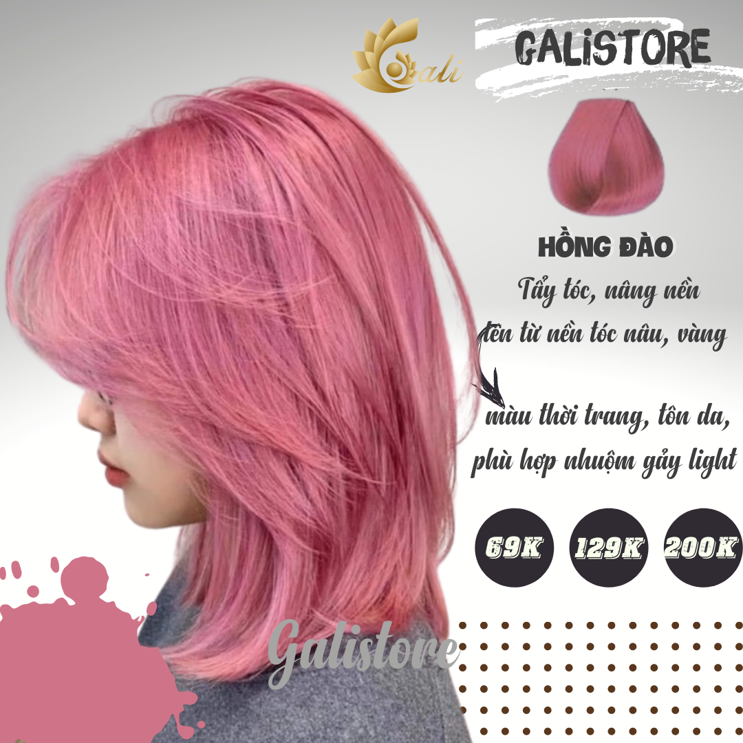 Nếu bạn muốn chuyển sang màu tóc hồng, hãy xem qua hình ảnh này để biết thêm về sản phẩm nâng nền tẩy tóc kèm oxy trợ nhuộm màu hồng chuyên nghiệp để giúp tóc bạn trở nên mềm mượt và tỏa sáng hơn.
