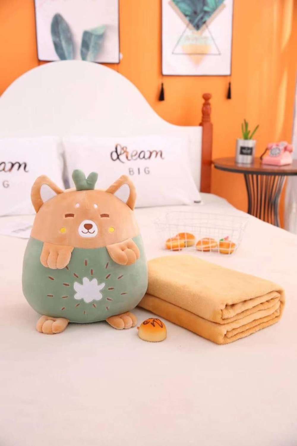 [HCM] Bộ Gối mền văn phòng biểu cảm 3 in 1