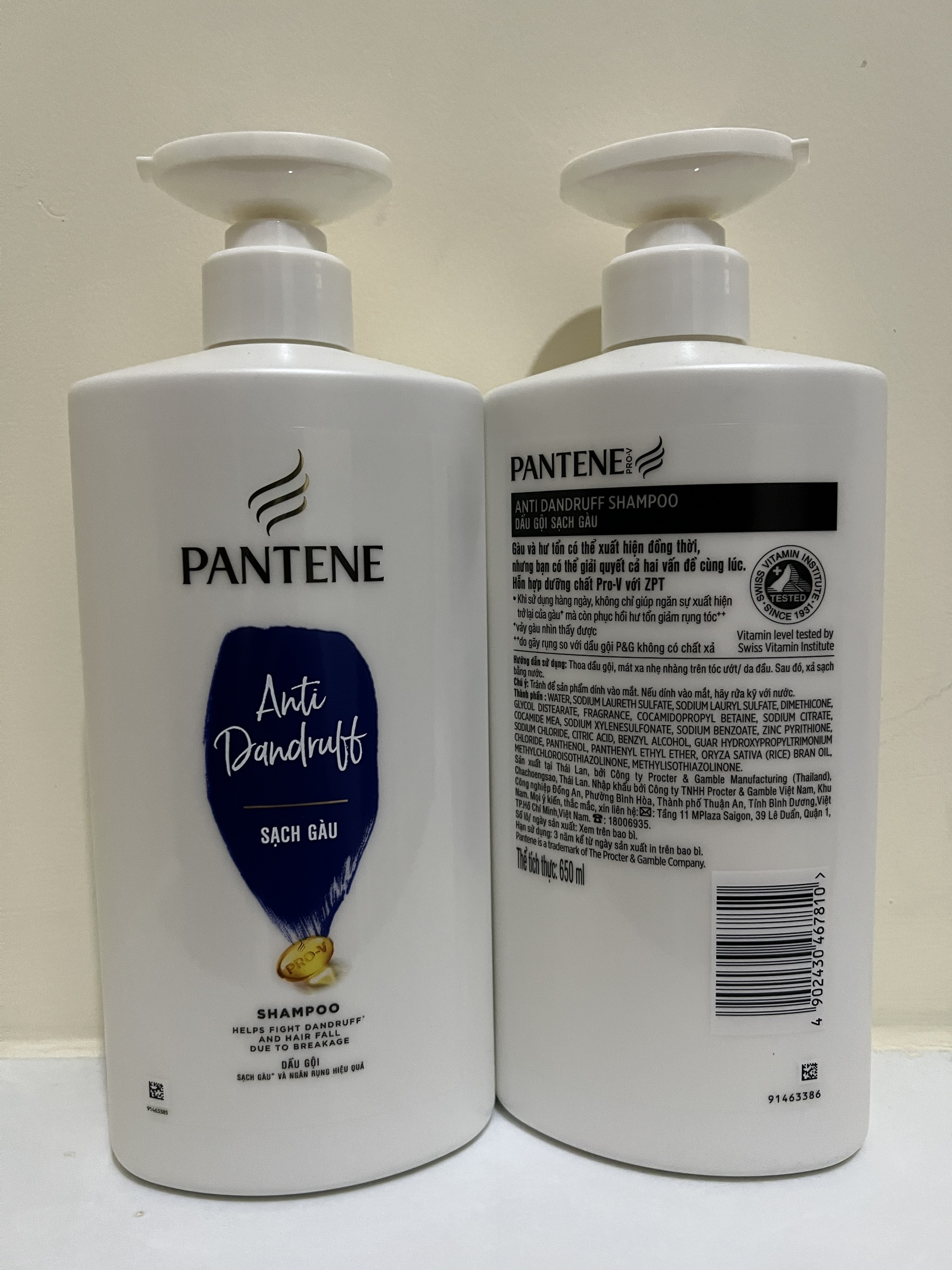 Dầu Gội Pantene Sạch Gàu (650ML)