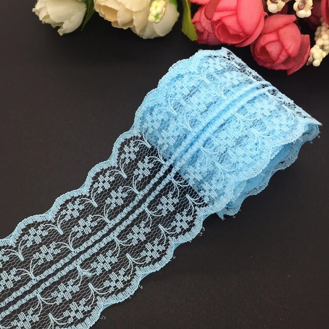 Ruy băng ren màu  (bản rộng 4,2cm) - 05 mét
