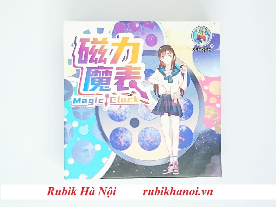 Rubik Clock Sengso Có Nam Châm Rất Tốt