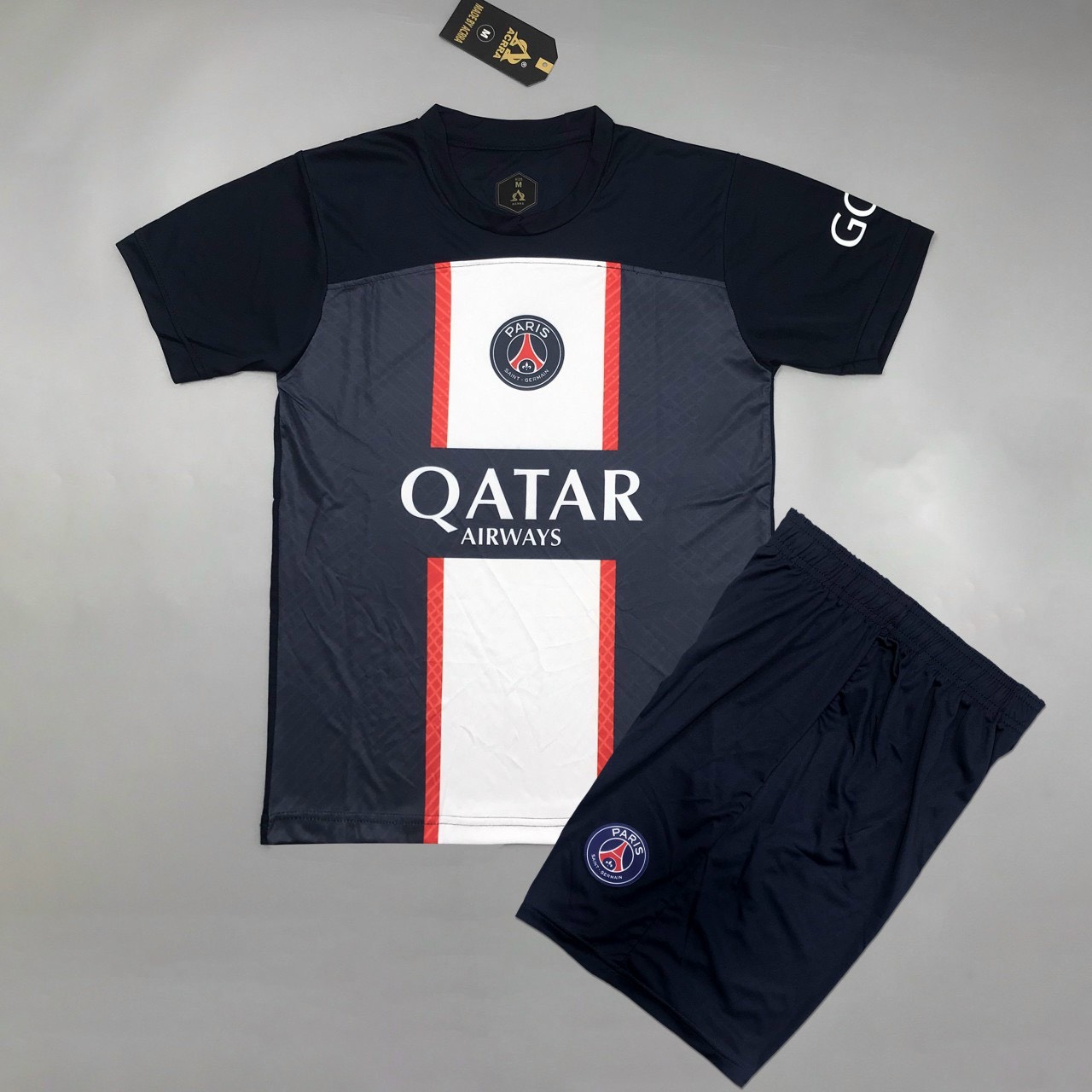 Áo Bóng Đá CLB PSG 2022 - Thun Thái Cao Cấp - Co Giãn 4 Chiều