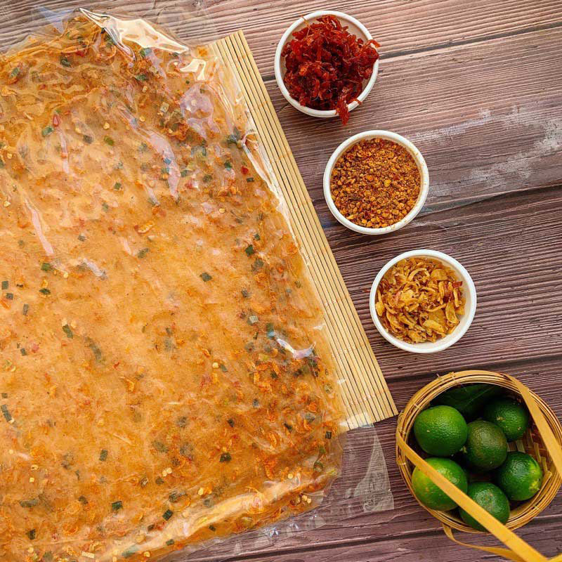 Bánh Tráng Dẻo Tôm Cay Tây Ninh - Túi 500gr