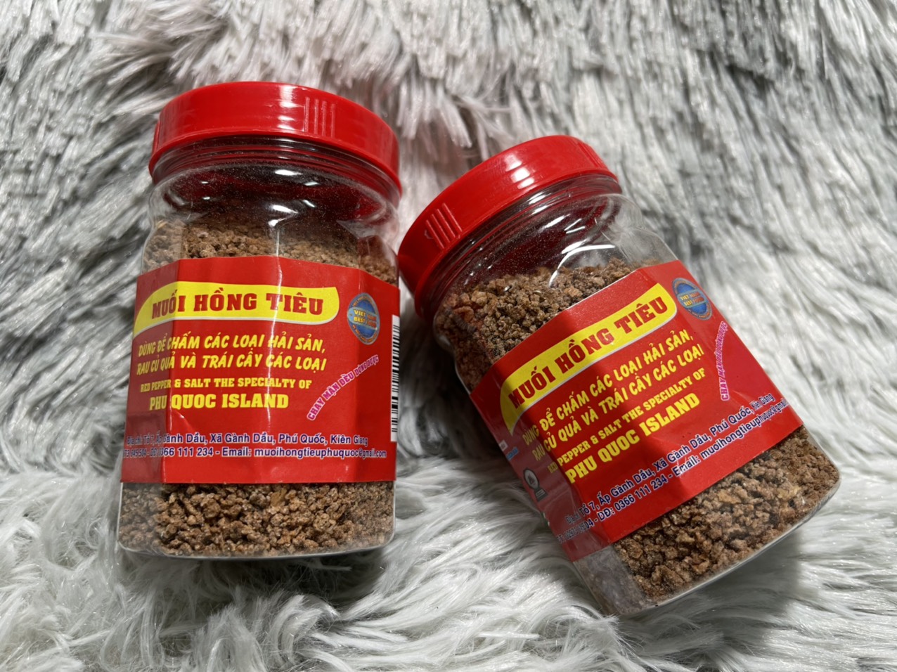 Muối Hồng Tiêu ( Muối Dưỡng Sinh) Đặc Sản Phú Quốc 120gr