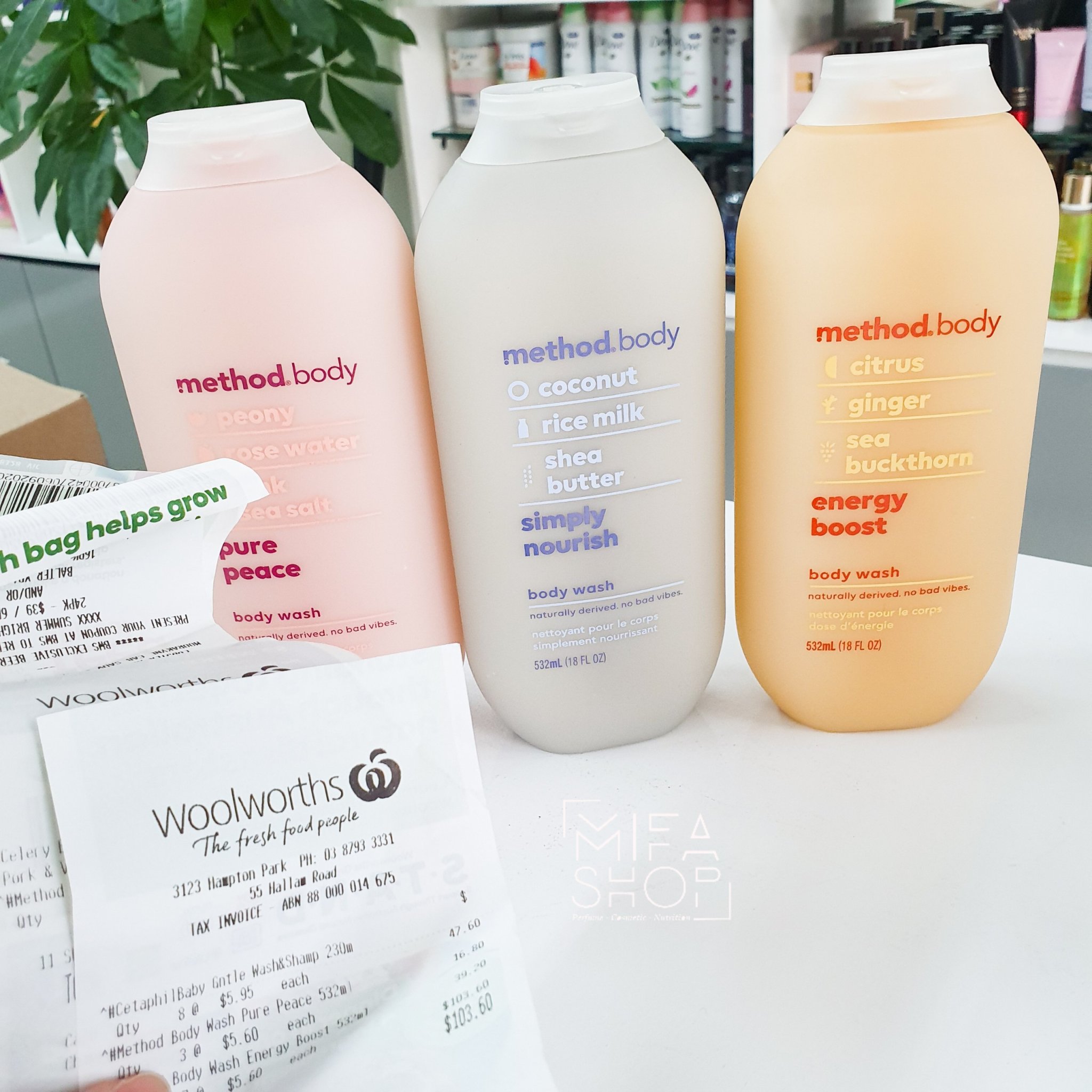 [HCM]Sữa tắm dưỡng ẩm Method Body Úc