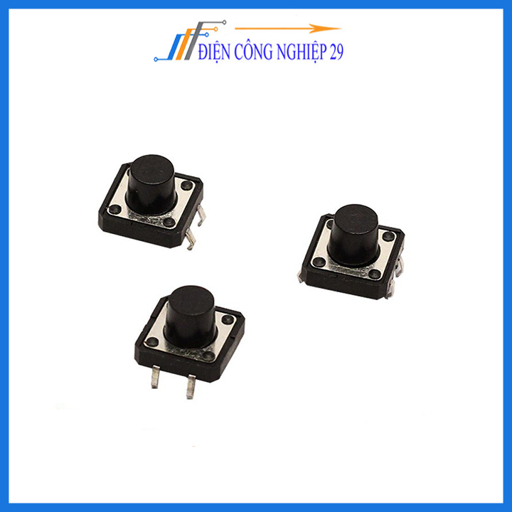 NÚT NHẤN 4 CHÂN 12X12X10MM