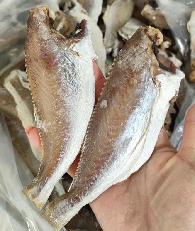 Khô cá đù loại lớn thơm ngon tự nhiên phân loại 1kg/ 500gram/ 250gram/ 100gram không chất bảo quản