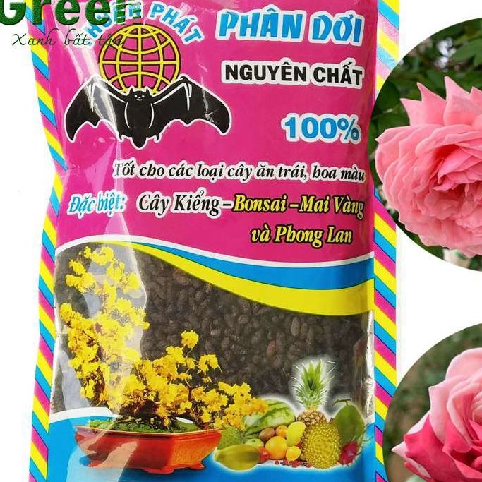 Phân dơi hữu cơ nguyên chất cho hoa hồng thuận phát gói 150 gram