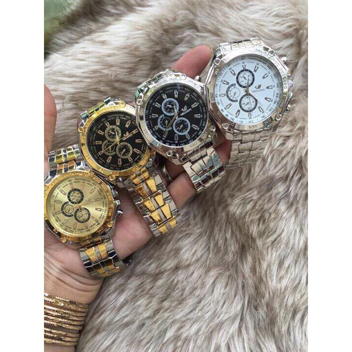 Đồng hồ thời trang nam Orlando dây kim loại sang trọng MS2243