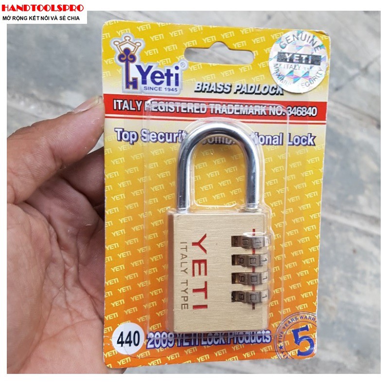 Ổ khoá số 440 yeti 40mm