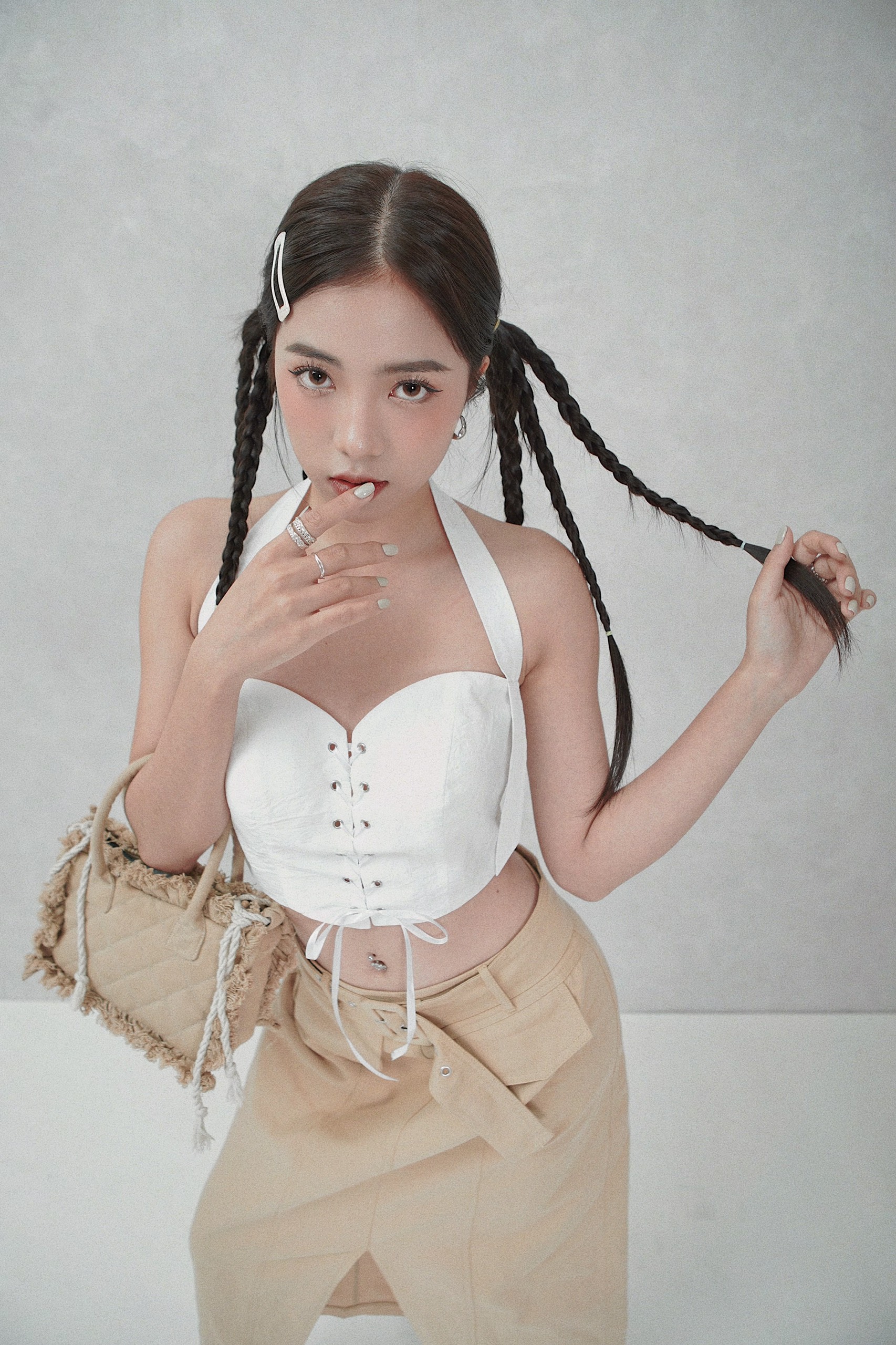 INTO.EIGHT | Áo quây thắt nơ INTO.EIGHT thiết kế (Maki Top)
