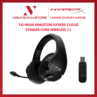 Tai nghe Kingston HyperX Cloud Stinger Core Wireless 7.1 - Hàng Chính Hãng thumbnail