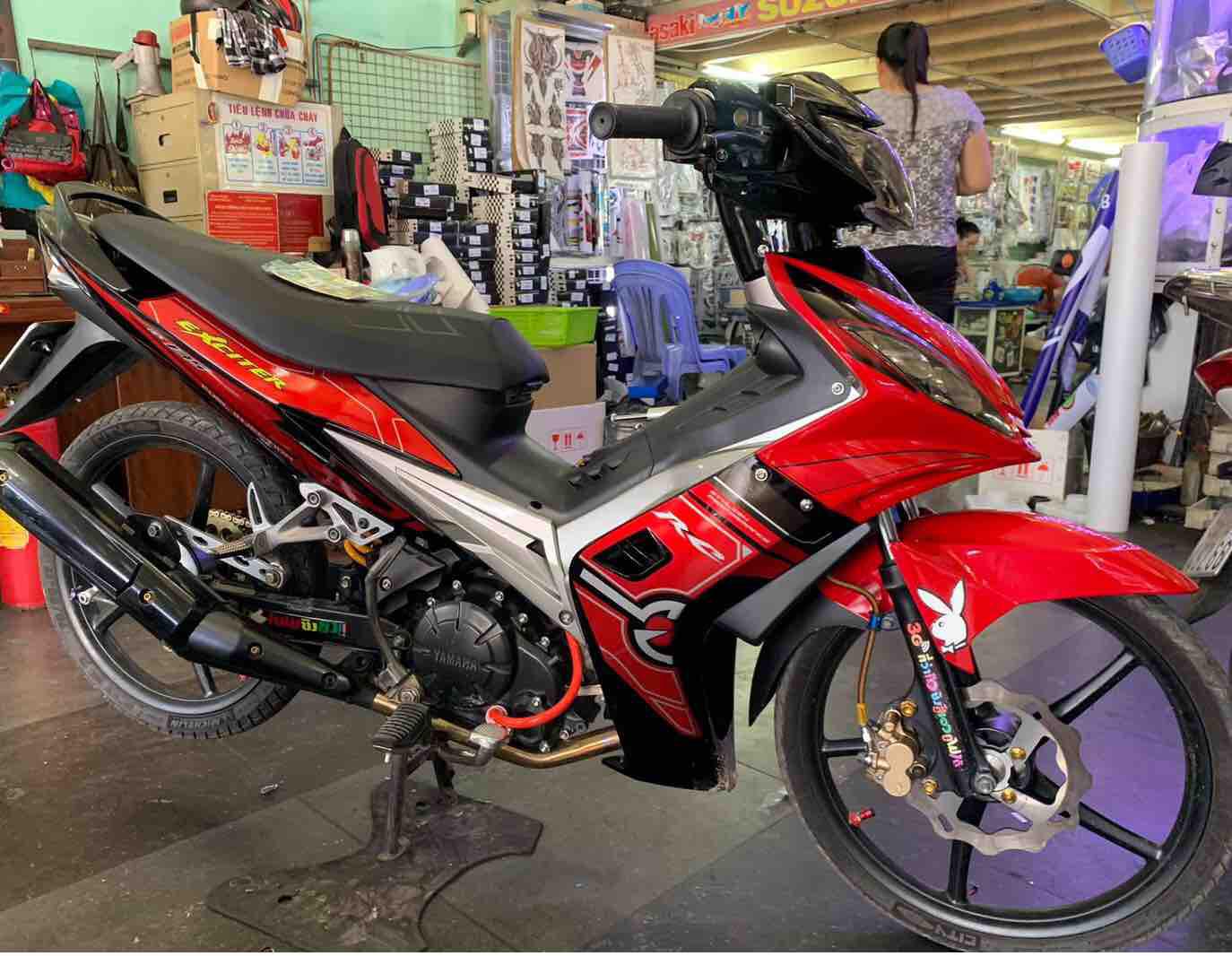 Tem rời ex 2010 đỏ đen