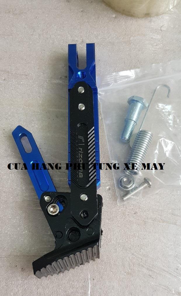 Chân chống nghiêng nhôm CNC cao cấp cho các loại xe đủ màu