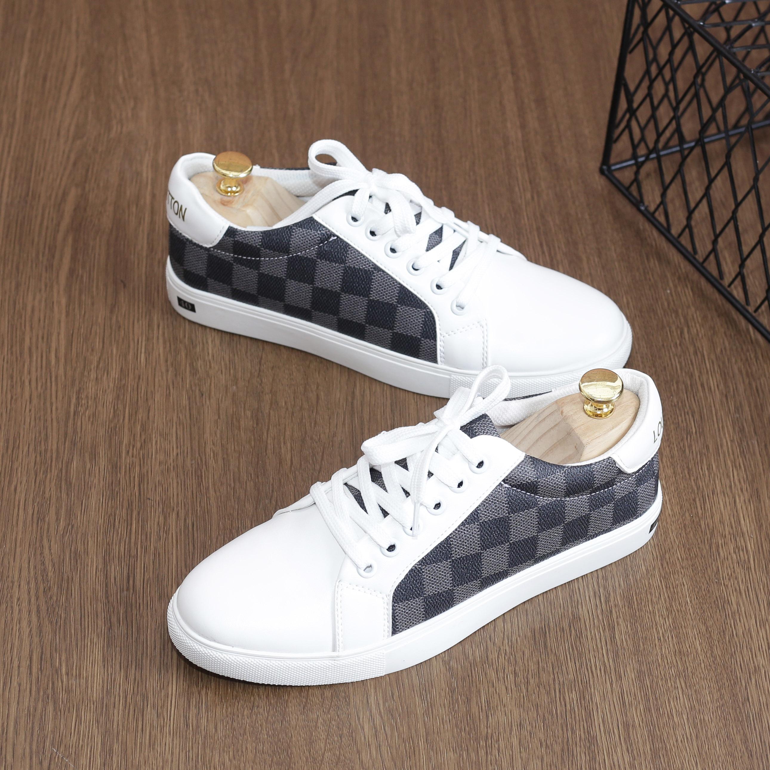 Giày sneaker nam, giày thể thao nam (trắng) M28