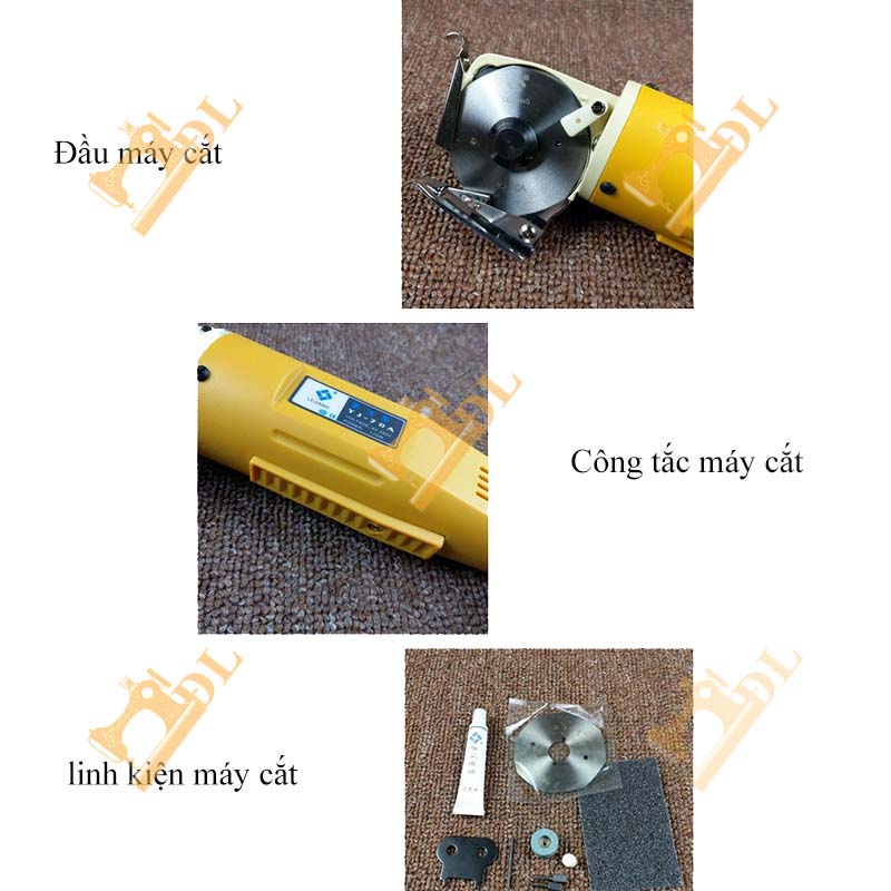 Máy cắt vải cầm tay mini LEJIANG YJ -70