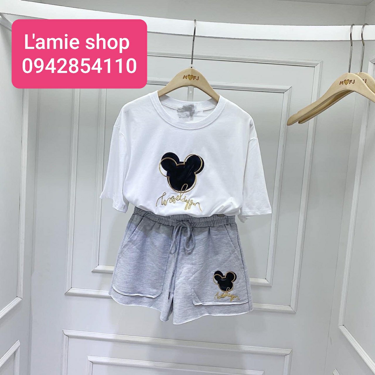 SÉT BỘ THUN COTTON 100% SIÊU CUTE