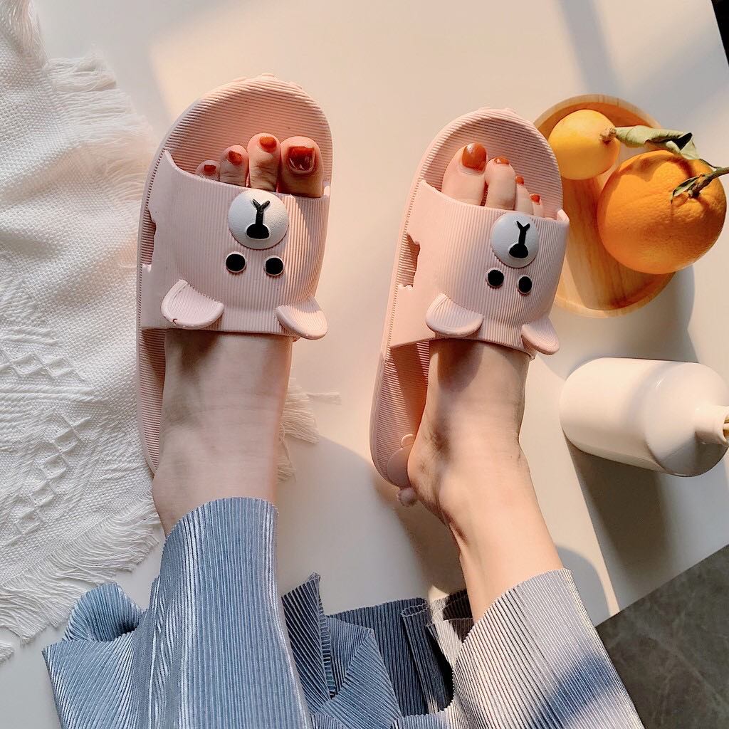 Dép gấu  Dép nữ thời trang Dép kute
