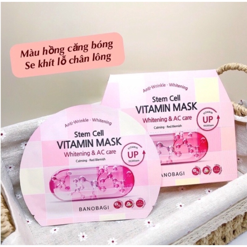 Mặt nạ Vitamin Banobagi Hàn Quốc DƯỡng Da