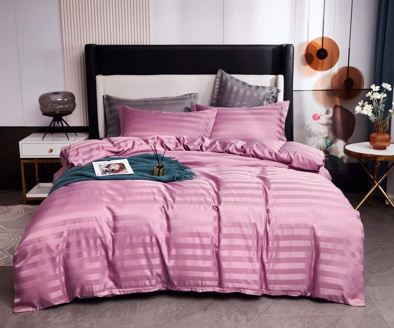 [ Mền lẻ ] CHĂN/MỀN COTTON SỌC 3F [2M2 x2M]