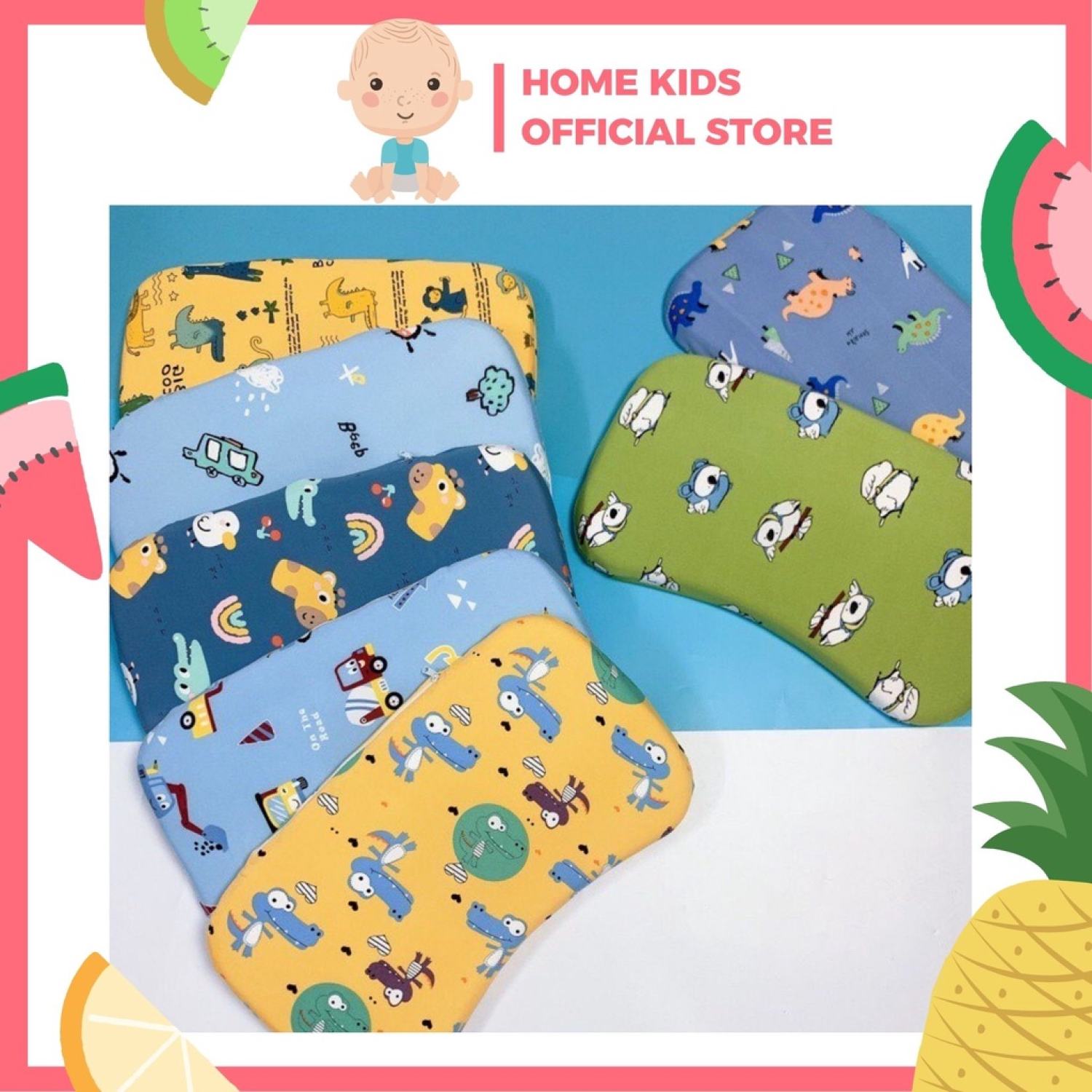 [Hcm - Super Cheap] Soft Non-Rubber Pillow for Baby