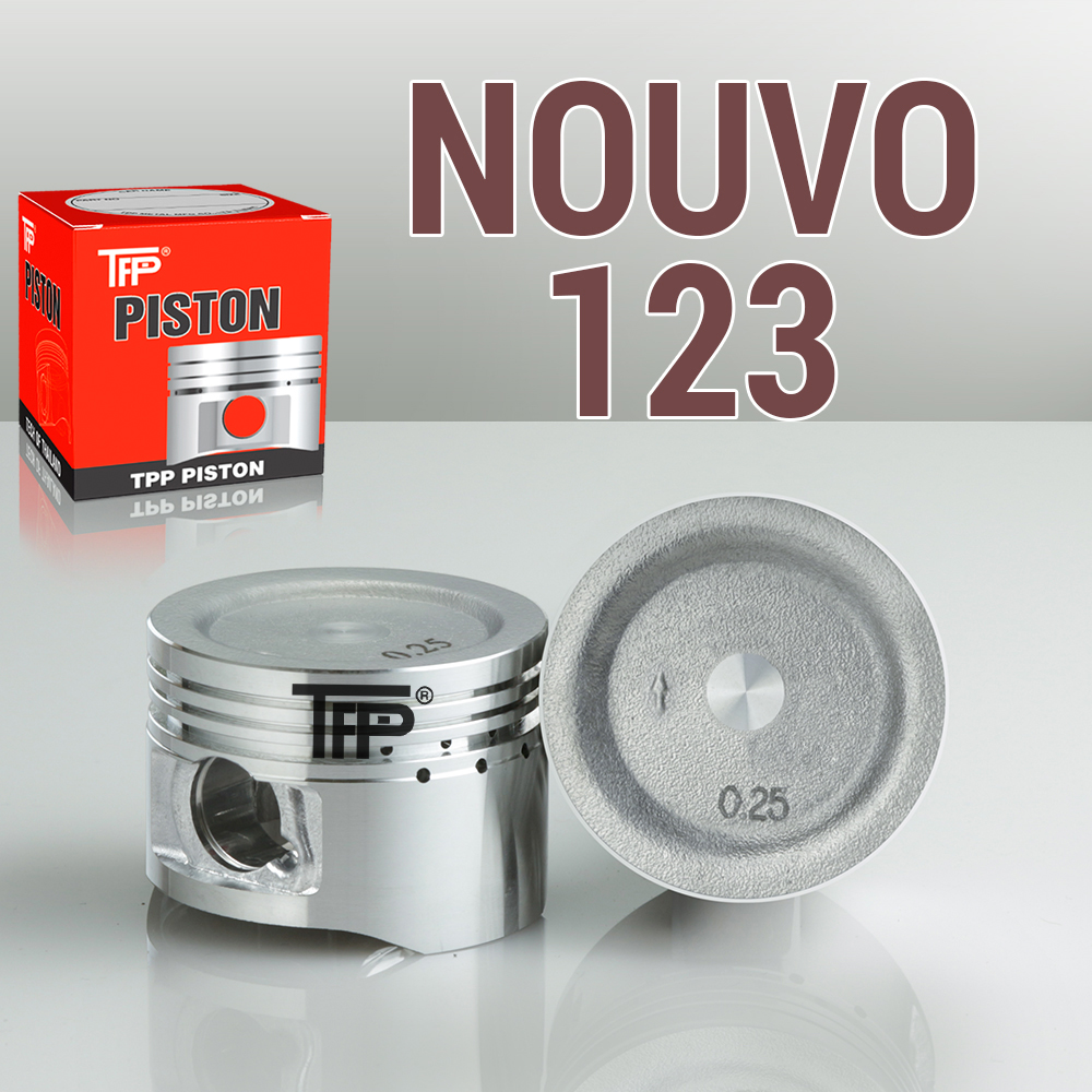 Nouvo 1 2 3 mio piston xe máy bạc ắc bộ lẻ, trái piston tpp, phụ kiện xe máy