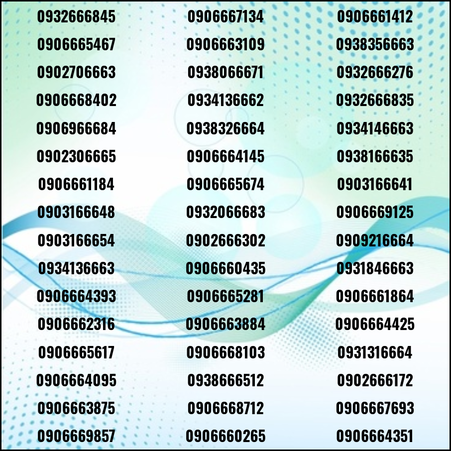 Sim Mobifone tam hoa đầu 09