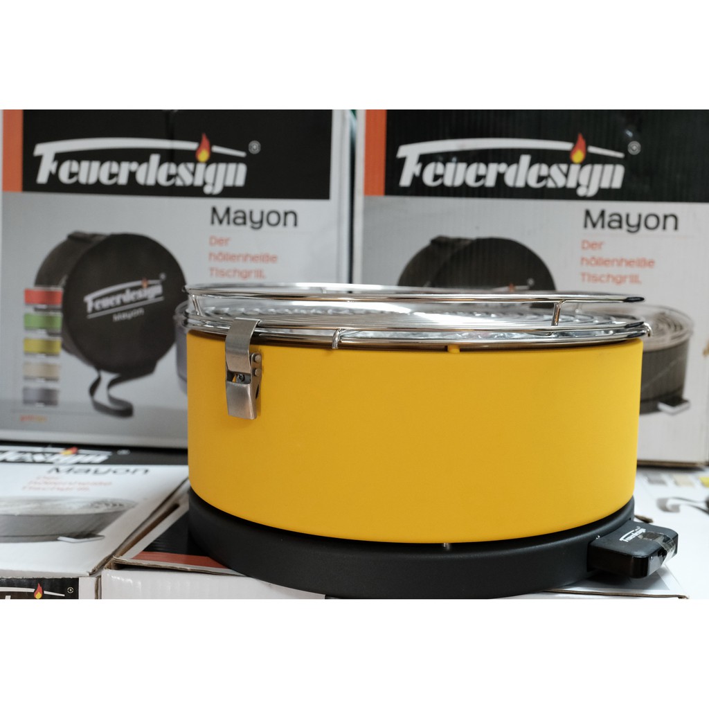Bếp nướng than hoa không khói Đức Feuerdesign