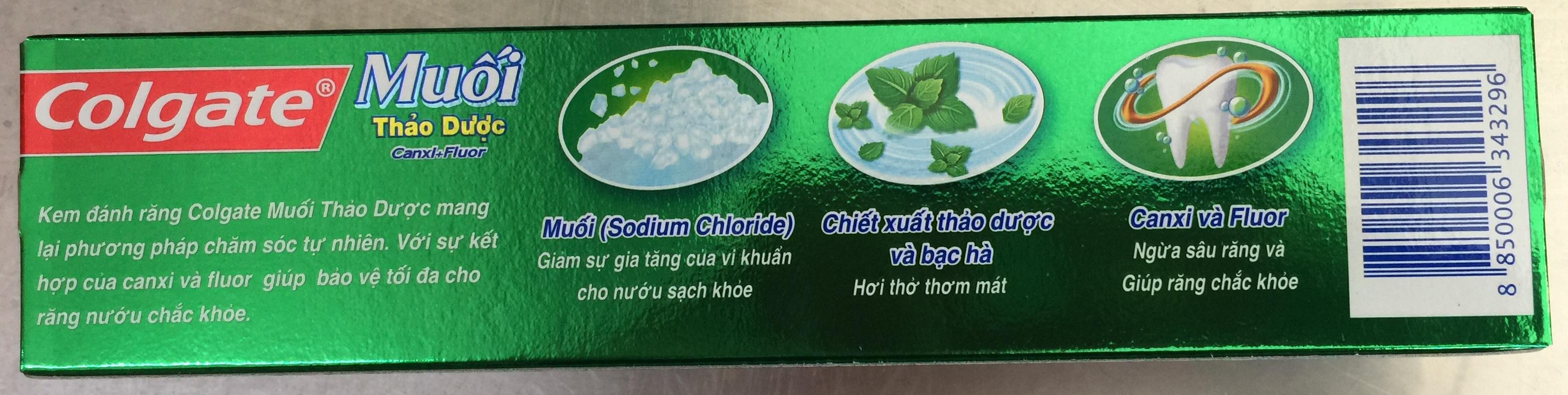 Kem Đánh Răng Colgate Muối Thảo Dược 250g