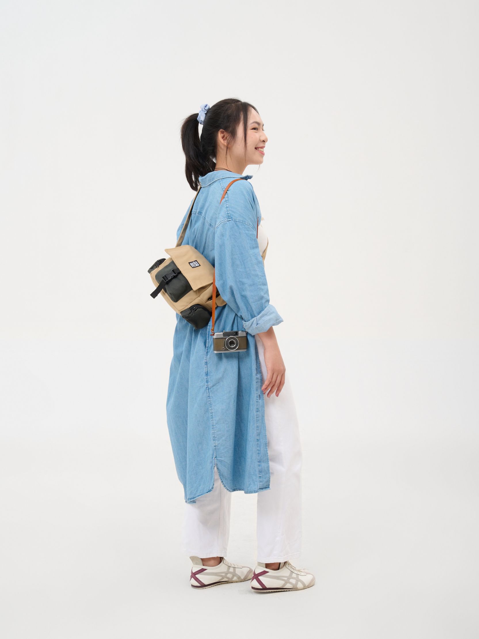 Jamlos Camera Crossbag - Túi máy ảnh camera canvas tiện dụng