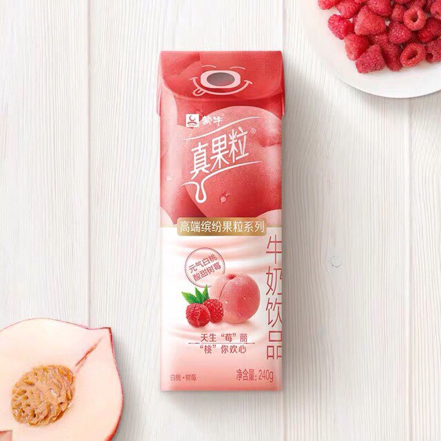 SỮA CHUA HOA QUẢ CHÂN QUẢ LẠP VỊ ĐÀO