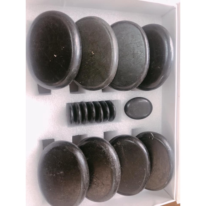 Đá nóng massage body đả thông kinh lạc cho spa tmv