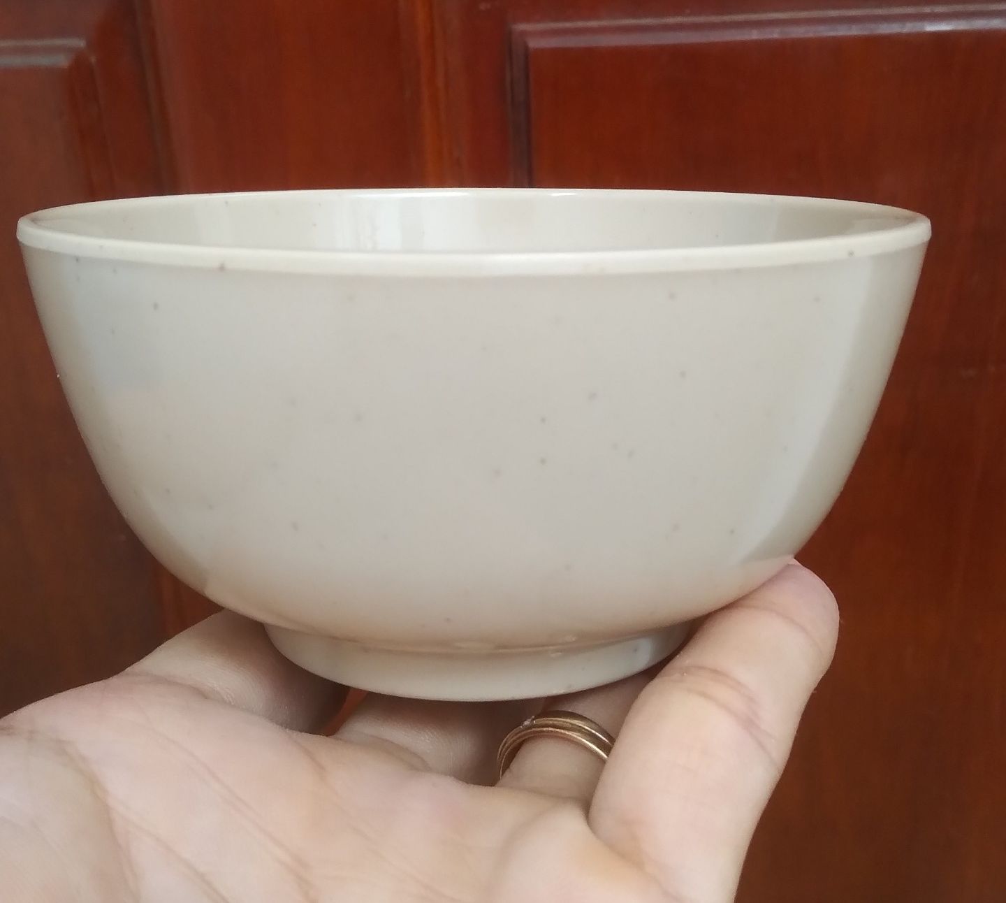 Chén đựng cơm,nước chấm nhựa Melamine màu Nâu nhiều Size