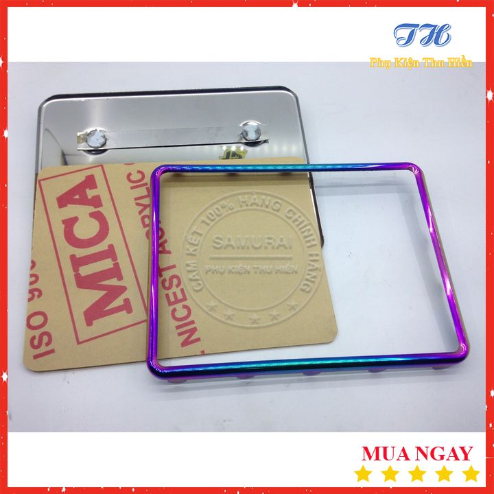 Mica bảng số xe máy Titan 7 màu