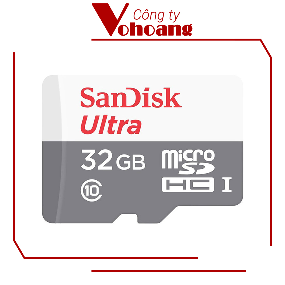 Thẻ nhớ 32GB Sandisk Ultra MicroSD Class 10 100MB/s