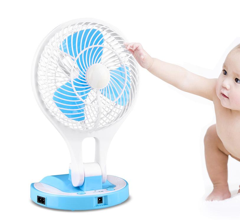 (SALE OFF 3 NGÀY) Quạt Sạc Tích Điện Mini Fan JR5580