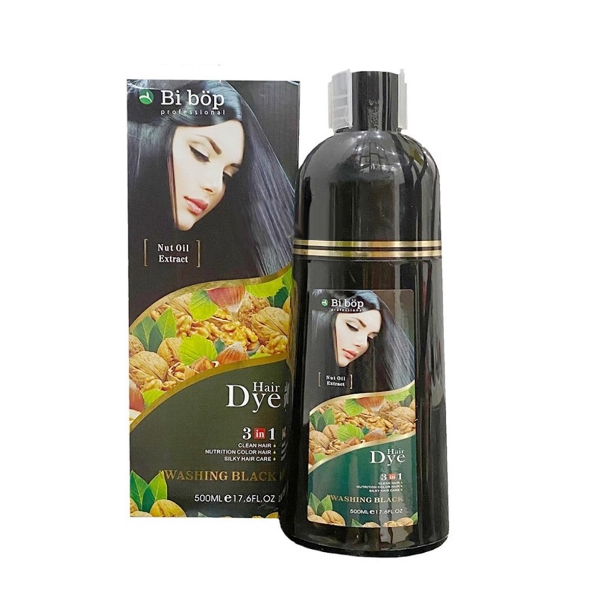 Dầu gội phủ bạc Bi Bop 500ML