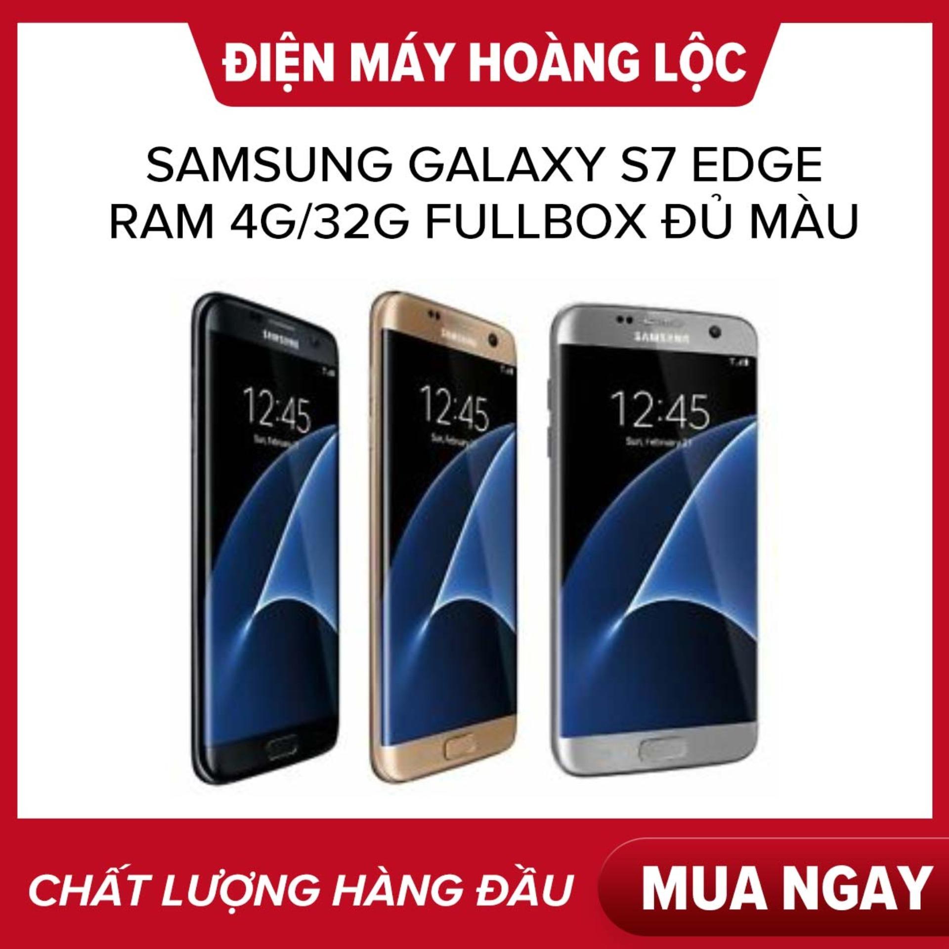 SAMSUNG S7 EDGE điện thoại Samsung Galaxy S7 EDGE 2sim Ram 4G 32G máy
