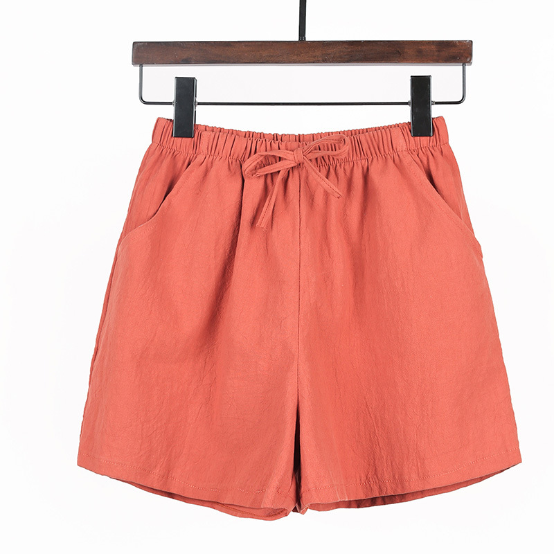 Quần shorts đũi nữ siêu mát mùa hè